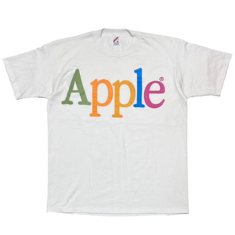 Apple MULTI COLOUR LOGO WHITE JERZEES XL 3064