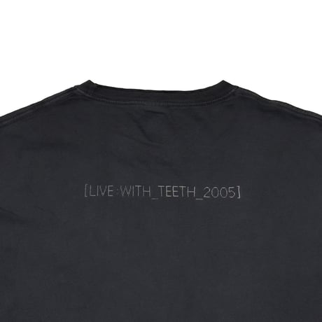 NINE INCH NAILS BOX LOGO LIVE WITH TEETH 2005 XL 3995