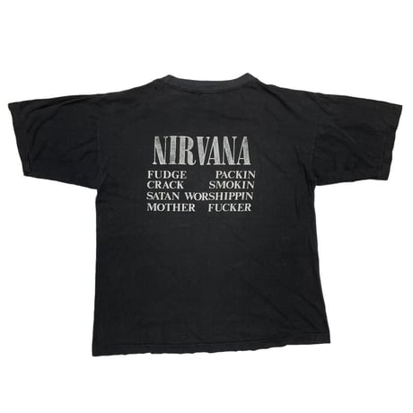 NIRVANA 1992 VESTIBULE EURO TAG XL 9681