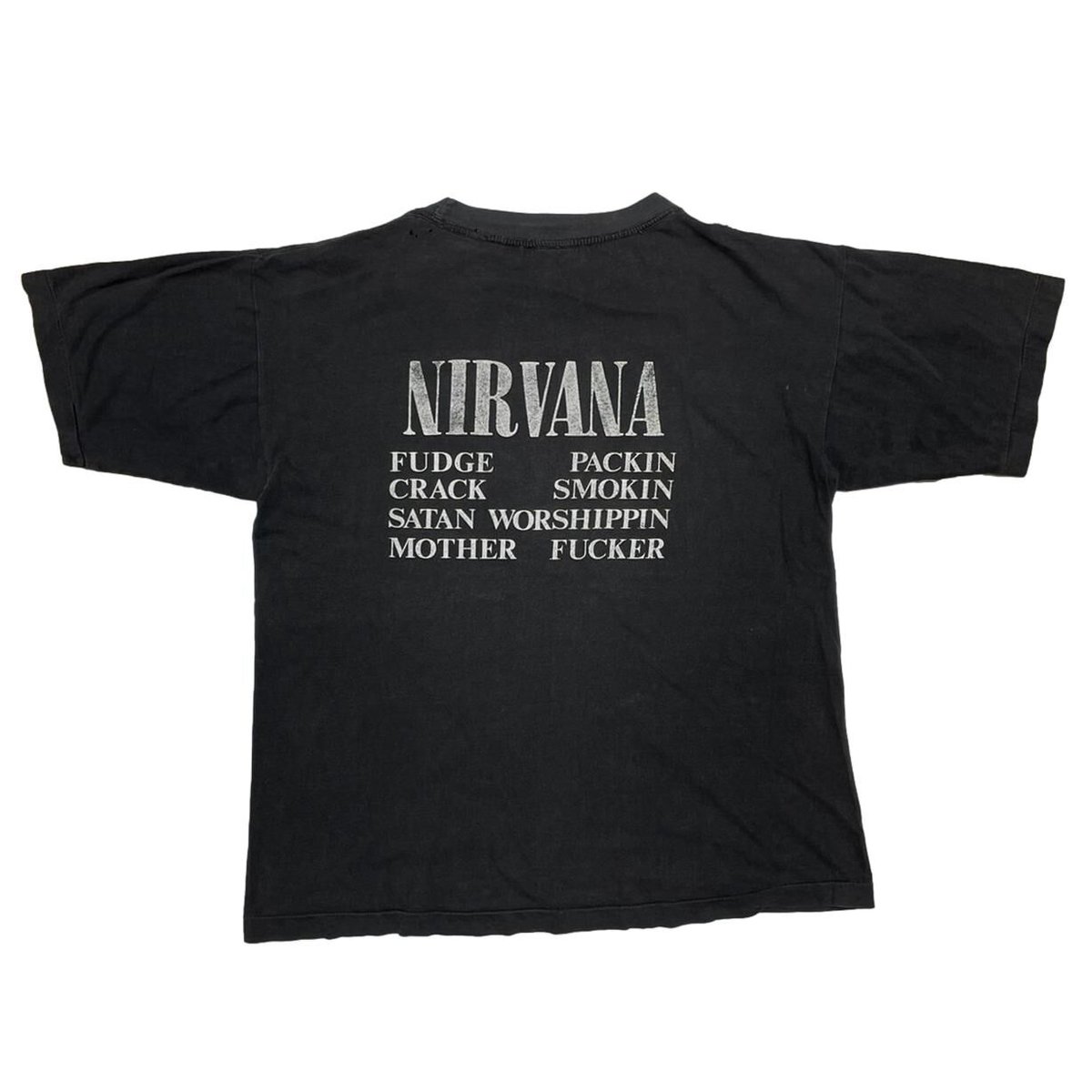 NIRVANA 1992 VESTIBULE EURO TAG XL 9681 | great