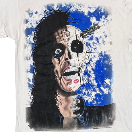 ALICE COOPER 1989 WHITE XL 3151