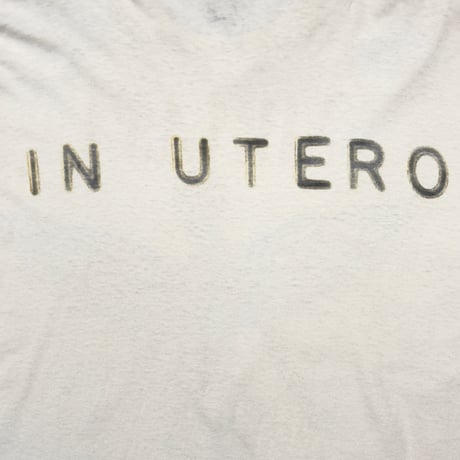 NIRVANA IN UTERO LS SCREEN STARS XL 7786