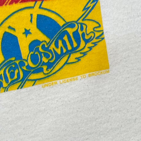 AEROSMITH PUMP WHITE SCREEN STARS XXXL FITS XL 0148