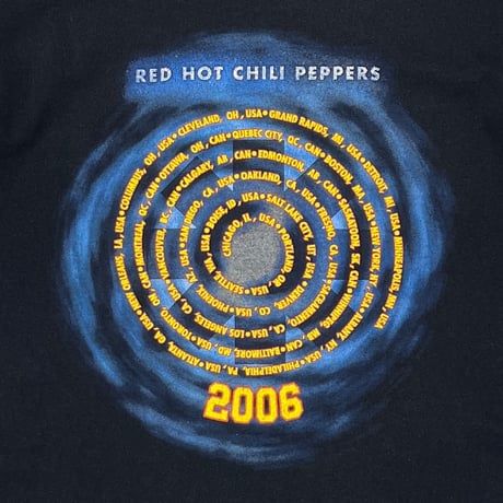 RED HOT CHILI PEPPERS 2006 STADIUM ARCADIUM ANVIL MEDIUM 2520
