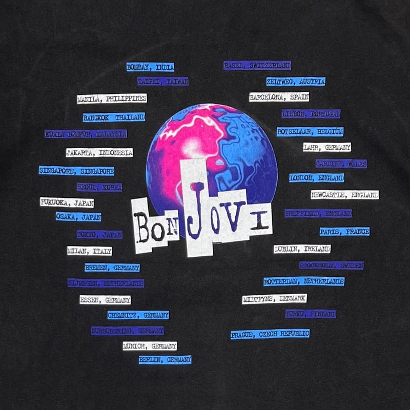 BON JOVI 1994 WORLD TOUR BROCKUM LARGE 4511 | g