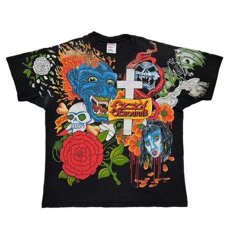 OZZY OSBOURNE JAPANESE TATTOO HANES XL 7788