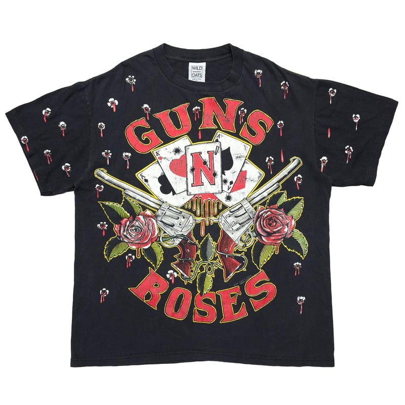 値下げ★Guns N' Roses★1989年製 GUNS N' ROSES x FAITH NO MORE x SOUNDGARDEN TOU