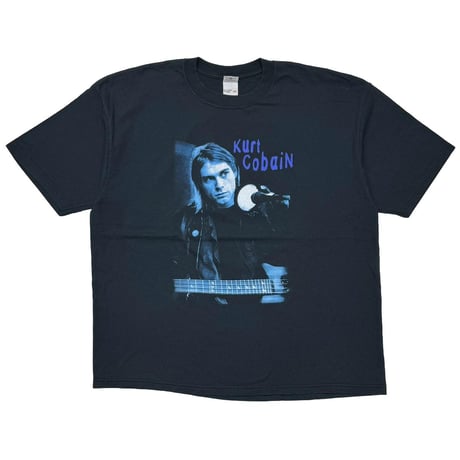 NIRVANA KURT COBAIN THE END OF MUSIC NOTE BLUE PORTRAIT ANVIL XXL 4610