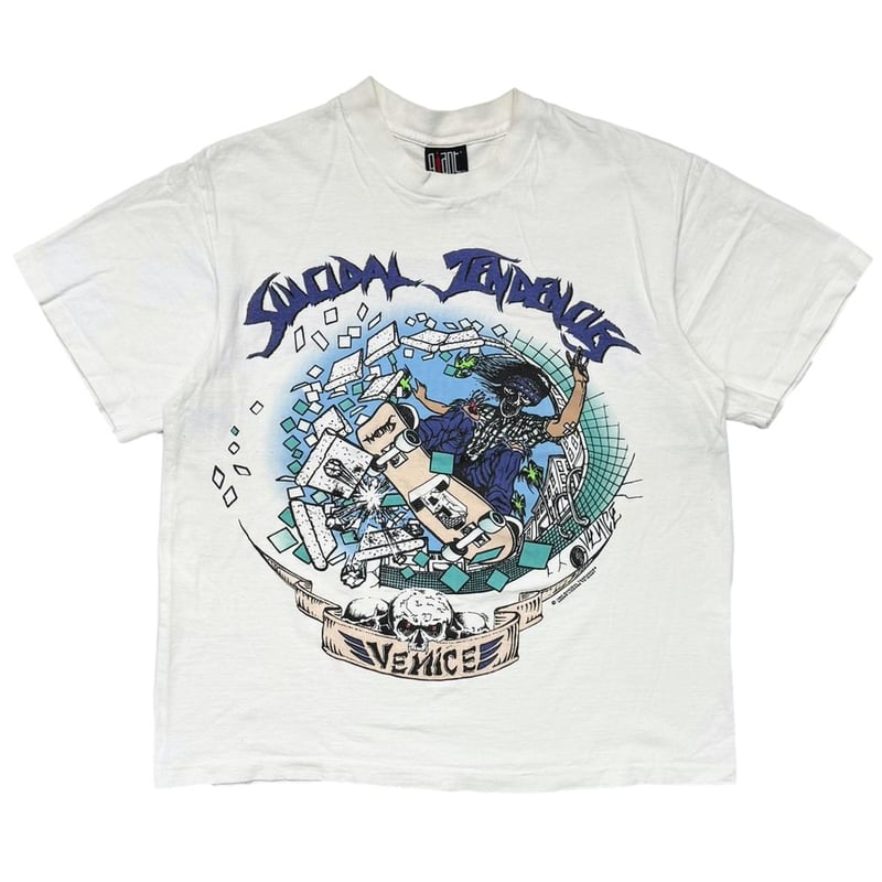G*M様 suicidal tendencies Venice スーサイダル O SUICIDAL TENDENCIES VENICE WHITE GIANT BY TEE J