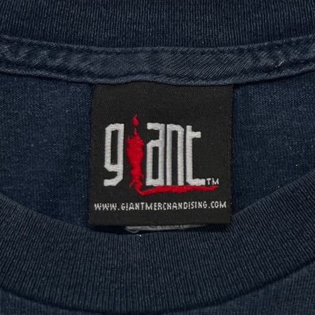 METALLICA 2003 LOGO NAVY giant LARGE 6680