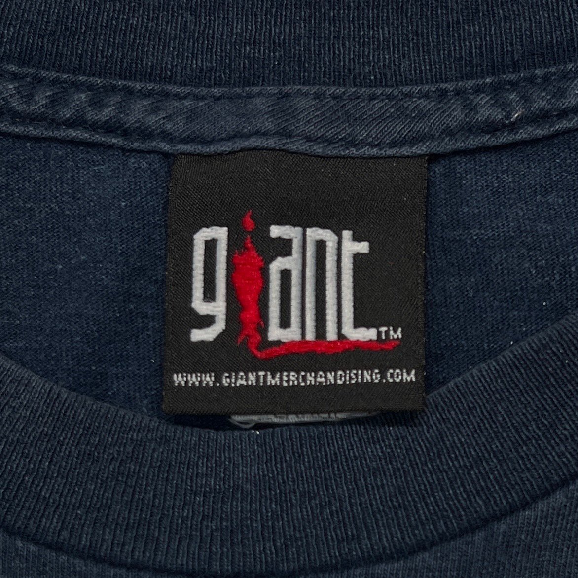 METALLICA 2003 LOGO NAVY giant LARGE 6680 | gre