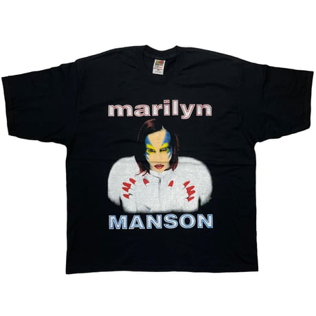 MARILYN MANSON & HOLE BEAUTIFUL MONSTERS TOUR TEE FRUIT OF THE LOOM XL 4587