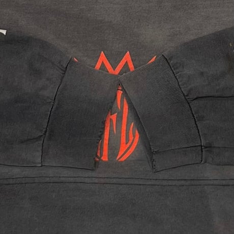 WEST COAST CHOPPERS RED FLAME SKULL IRON CROSS LS FITS LARGE 3992