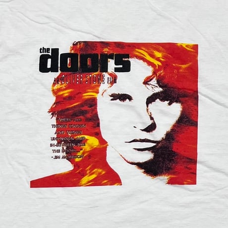 THE DOORS MOVIE PROMO JIM MORRISON WHITE FITS XL 6989