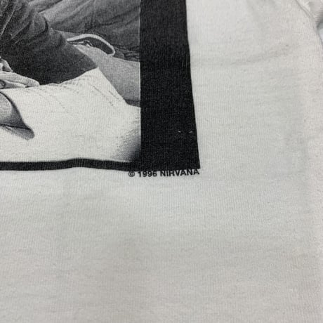 NIRVANA PORTRAIT TEE 1996 WILD OATS LARGE 2894