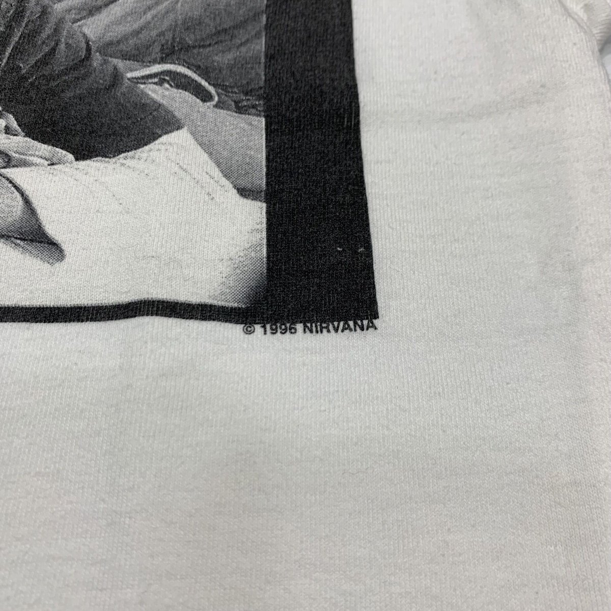 NIRVANA PORTRAIT TEE 1996 WILD OATS LARGE 2894