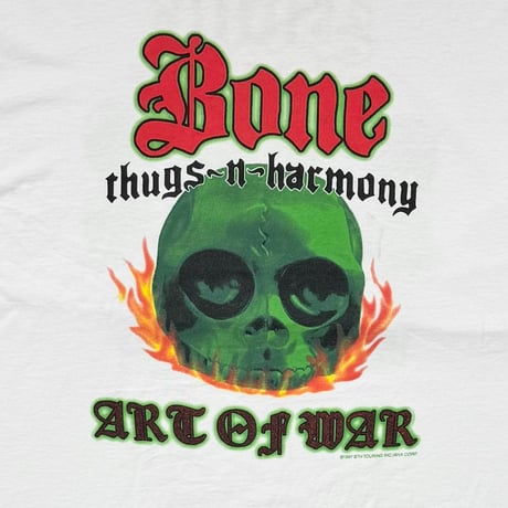 BONE THUGS-N-HARMONY 1997 ART OF WAR TOUR WHITE DELTA XL 2509