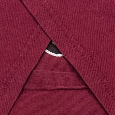 LINKIN PARK HYBRID THEORY ARM BLACK PRINT BURGUNDY HANES LARGE 2809