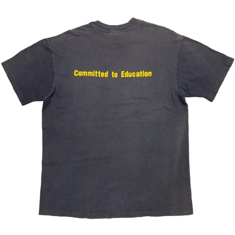 Apple TEXT LOGO Committed to Education Hanes XL 6712