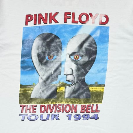 PINK FLOYD THE DIVISION BELL TOUR 1994 BOOTLEG WHITE FRUIT OF THE LOOM XXL 3479