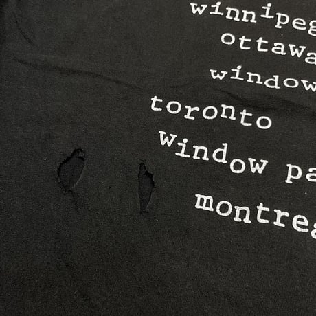 PEARL JAM WINDOW PAIN BACKSTAGE PASS HANES XL 0799