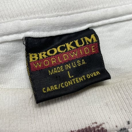 ROLLING STONES STICKY FINGERS OVP WHITE BROCKUM LARGE