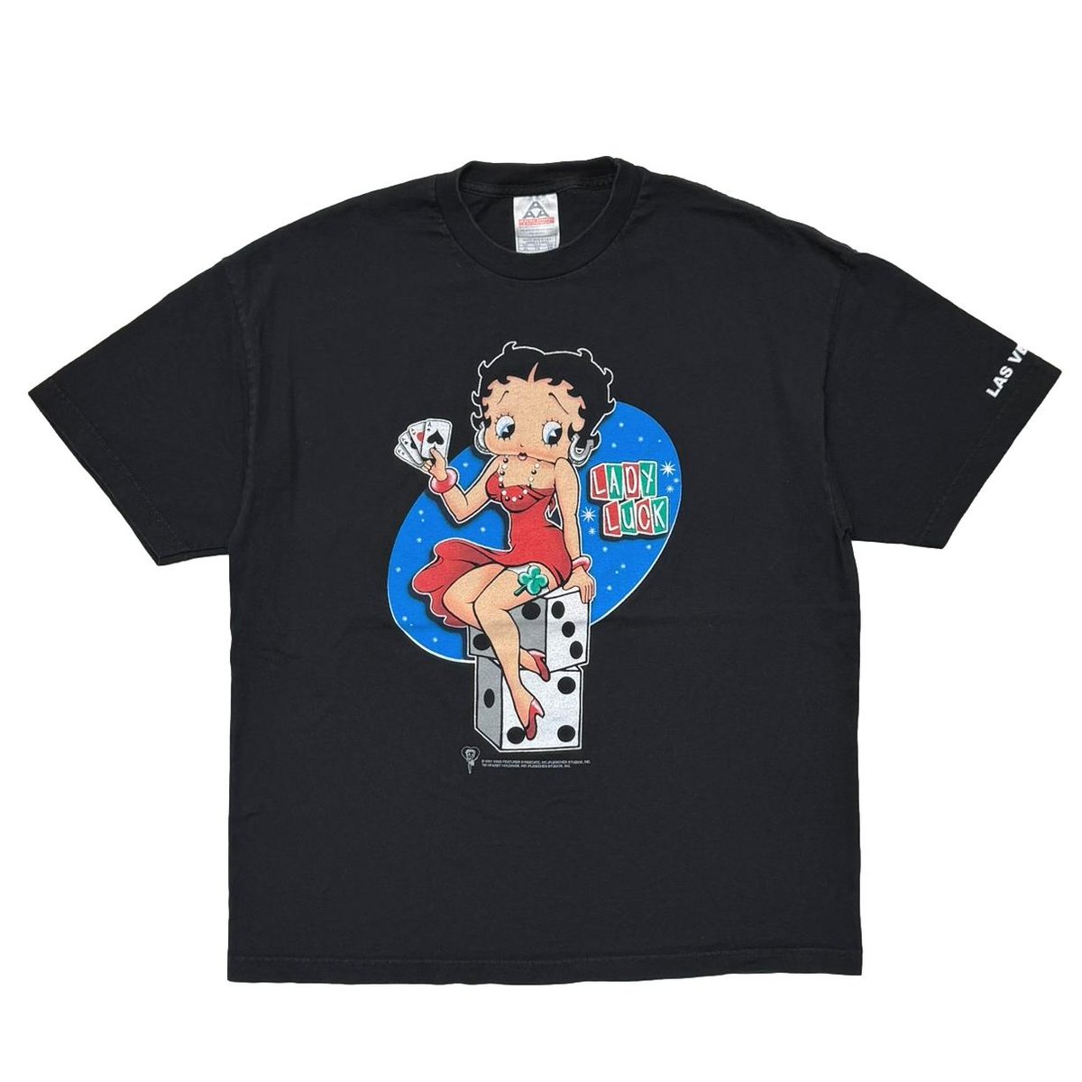 BETTY BOOP LADY LUCK LAS VEGAS ALSTYLE XL 4674