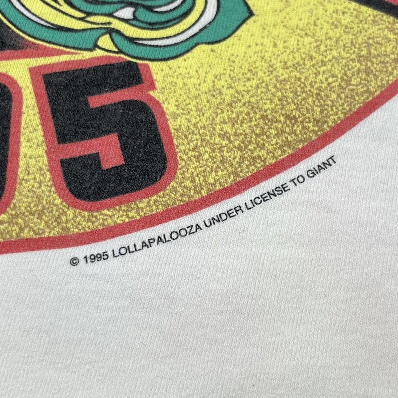 LOLLAPALOOZA 1995 WHITE XL 6974 | greatLAnd OSAKA