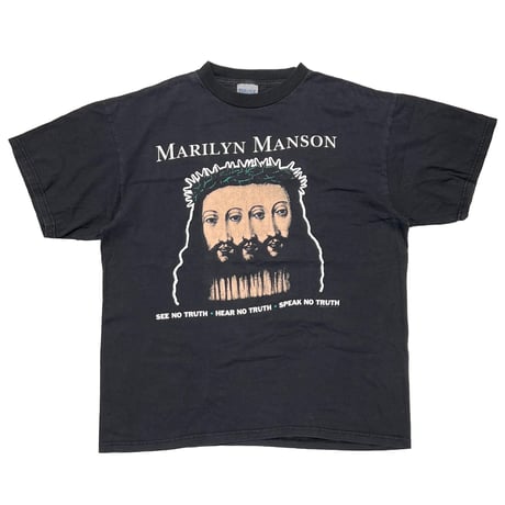 MARILYN MANSON BELIEVE TULTEX LARGE 0487