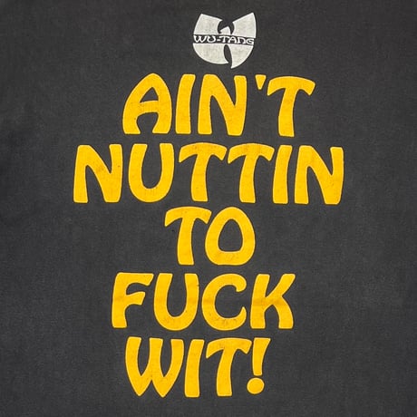 WU-TANG CLAN AIN'T NUTTIN TO FUCK WIT! PYRAMID XL 5004