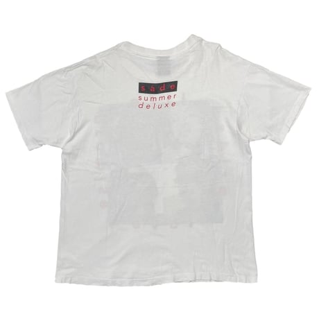 sade SUMMER DELUXE life pride promise love WHITE GIANT BY anvil XL 1436