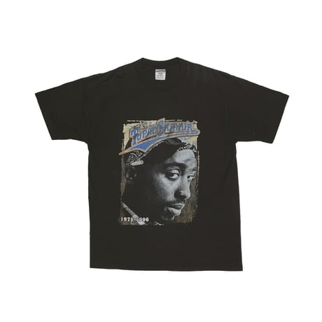 2PAC MEMORIAL RAP TEE JERZEES XL 0900