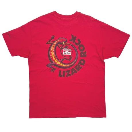 Marlboro LIZARD ROCK POCKET TEE RED HANES XL 1290
