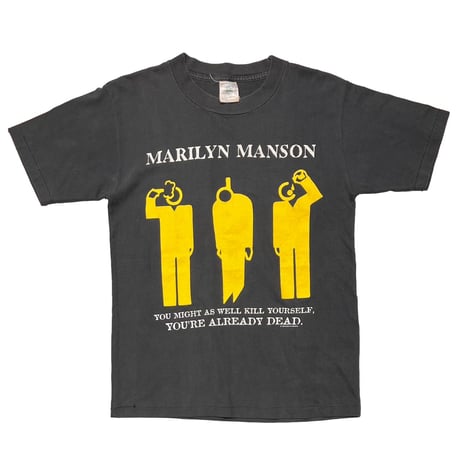 MARILYN MANSON 1996 SUICIDE YOU'RE ALREADY DEAD WINTERLAND XL FITS MEDIUM 0030