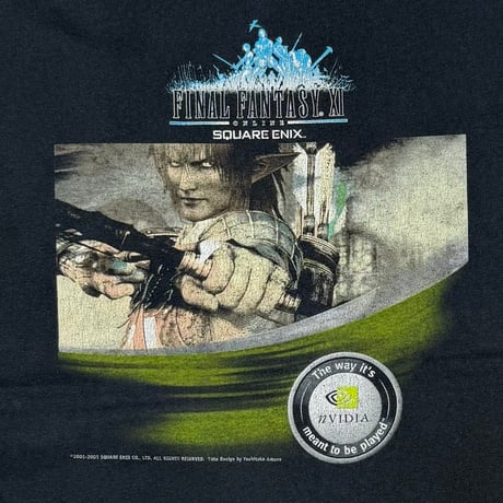FINAL FANTASY XI 2001-2003 nVIDIA VIDEO GAME PROMO FITS XL 3875