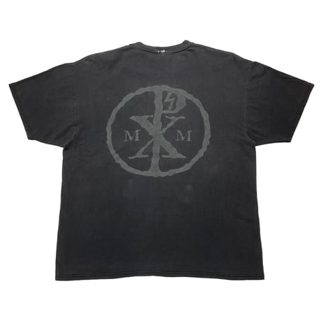 MARILYN MANSON CENTER RING TEE MANSON TAG XL 8178