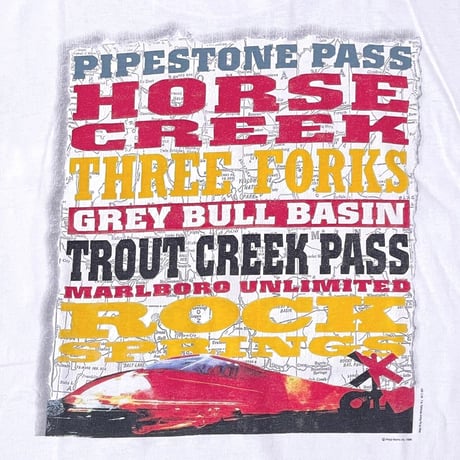 Marlboro HORSE CREEK POCKET TEE WHITE FITS XL 1