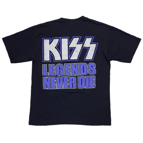 KISS THE FAREWELL TOUR 1973-2000 LEGENDS NEVER DIE ALL SPORT LARGE 7242