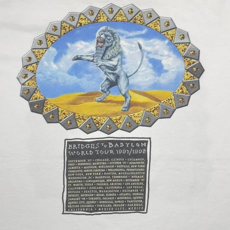 ROLLING STONES 1997 BRIDGES TO BABYLON anvil LARGE 6137