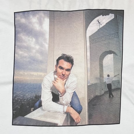 MORRISSEY TOUR SQUARE PHOTO WHITE SCREEN STARS XL 8228