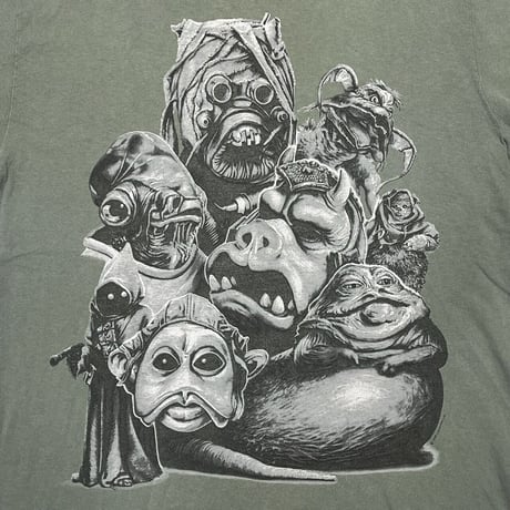 STAR WARS VILLANS 1995 GREEN CHANGES LARGE 4068