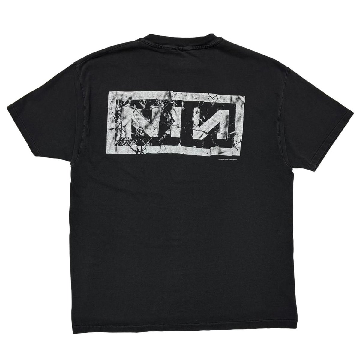 NINE INCH NAILS LOCAL CREW BACK CRUSH NIN LOGO