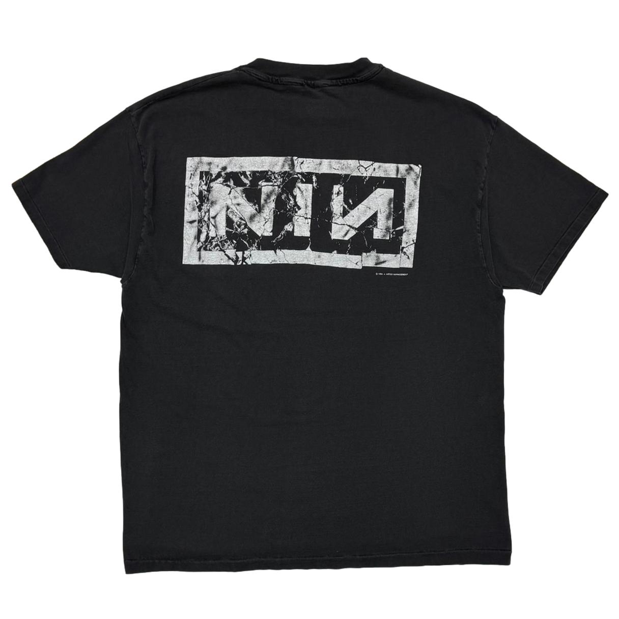 NINE INCH NAILS LOCAL CREW BACK CRUSH NIN LOGO