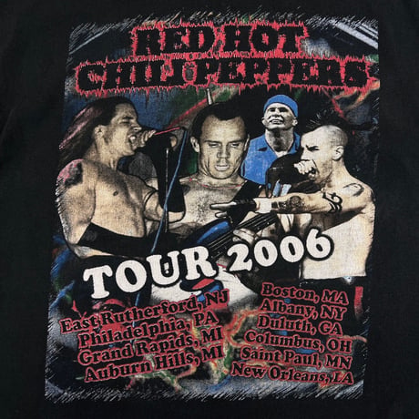 RED HOT CHILI PEPPERS TOUR 2006 DESIGNED by Harry Rossit DELTA LARGE 2143