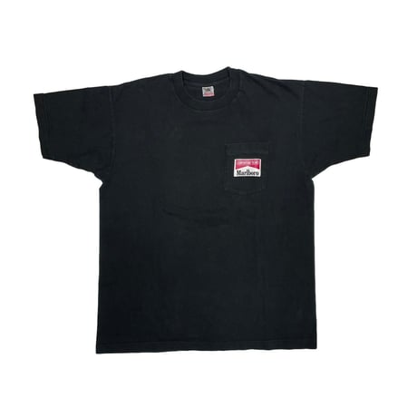 MARLBORO SNAKE PASS POCKET TEE BLACK FRUIT OF THE LOOM XL