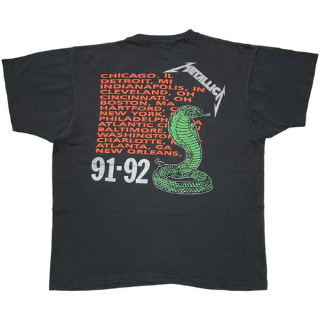 METALLICA 91-92 PUSHEAD BOOTLEG FITS XL 2046
