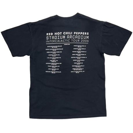 RED HOT CHILI PEPPERS STADIUM ARCADIUM INTERCALACTIC TOUR GILDAN MEDIUM 3831