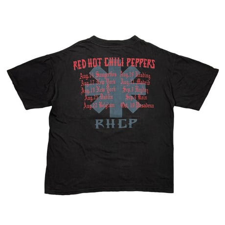 RED HOT CHILI PEPPERS EUROPEAN TOUR GIANT FITS XL 1262