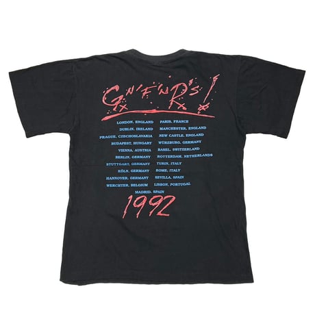 GUNS N' ROSES USE YOUR ILLUSION TOUR 1992 BOOTLEG XXL 3337