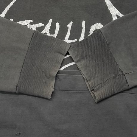 METALLICA NOWHERE ELSE TO ROAM EUROPE '93 LS FADED BLACK FITS XL 6835